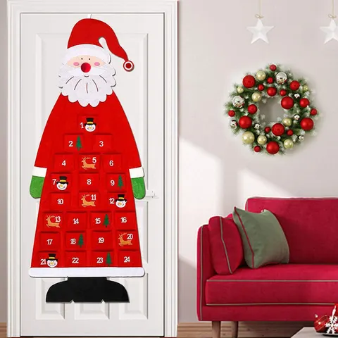 Felt Santa Advent Calendar